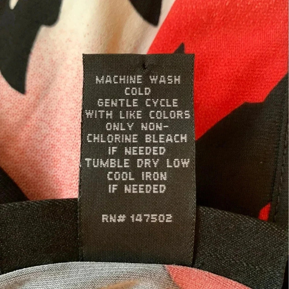 ASHLEY STEWART Maxi Dress Sleeveless Window Pane Floral Plus Size 14 16 Stretch - Picture 5 of 6